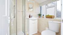 The shower-room.