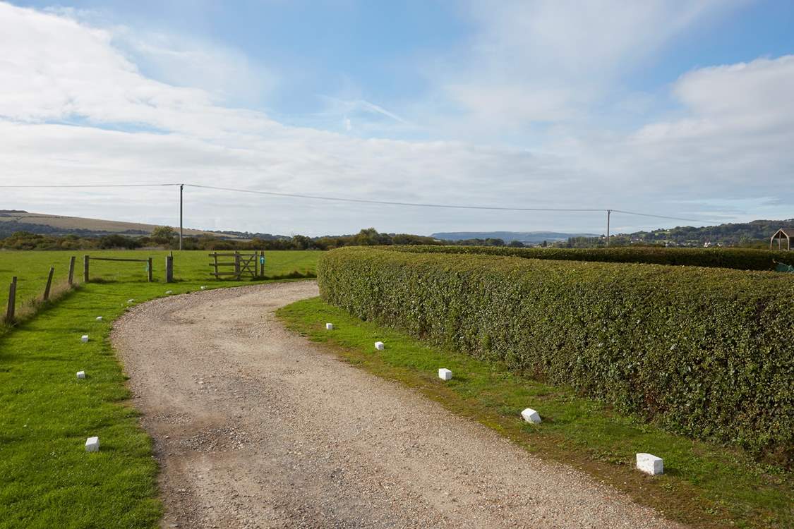 Surrounded by idyllic countryside.