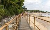 Take the boardwalk from Seagrove Bay to Priory Bay. - Thumbnail Image