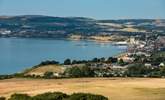 The view over Sandown Bay from Culver Downs is stunning. - Thumbnail Image