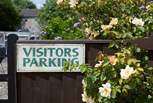 Private parking, will give you peace of mind.