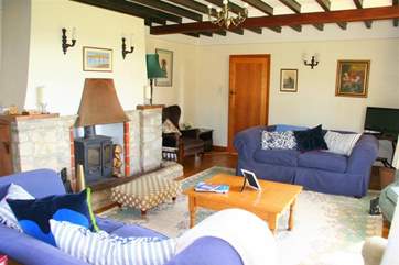 Spacious sitting-room.