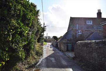 Fernfield is located on a small country lane, off the main road.