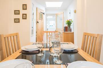 Light and airy throughout.