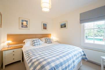 The double bedroom.