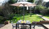 The garden is an ideal spot for breakfast. It is secluded and peaceful. - Thumbnail Image