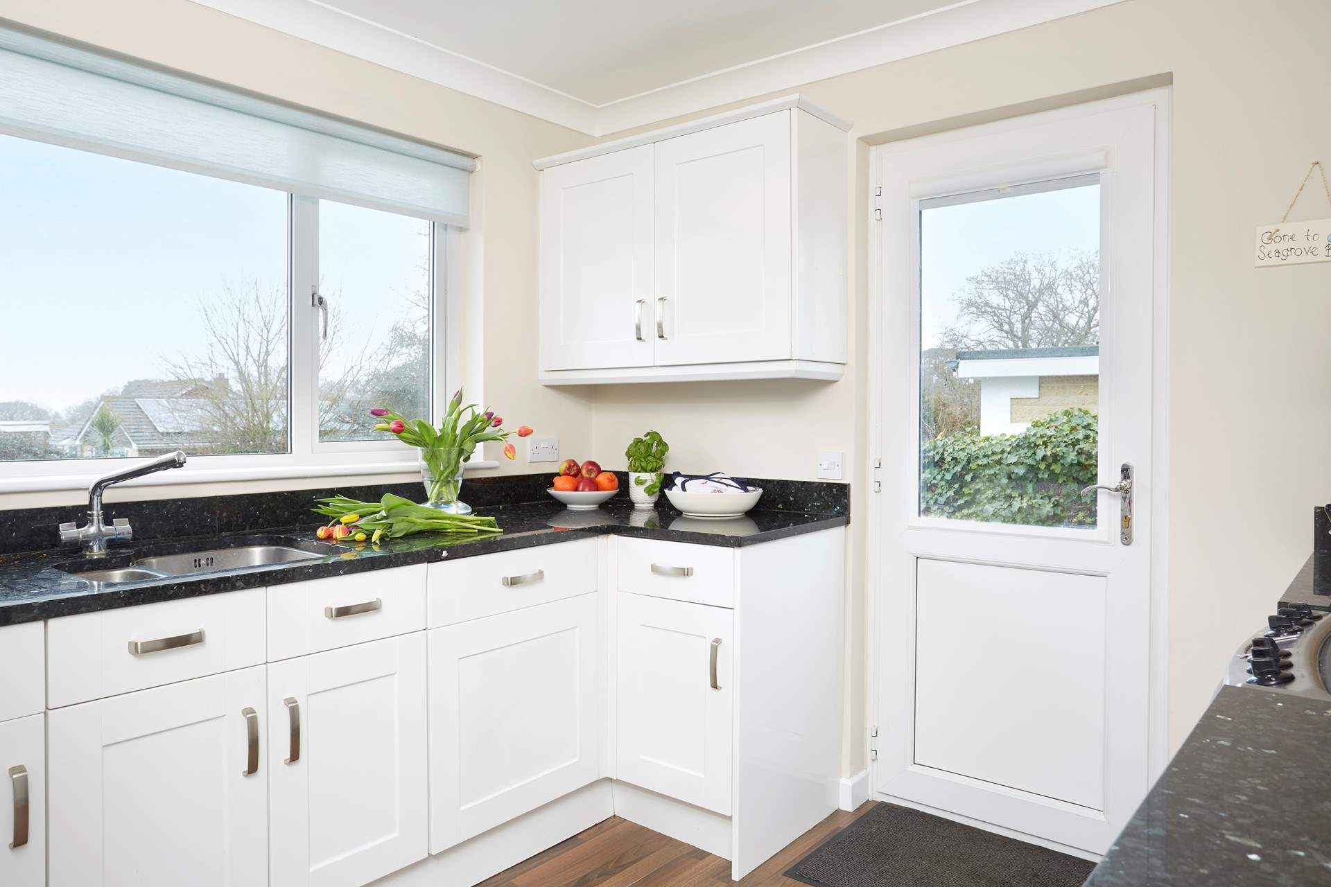 You should find everything you need in the well equipped kitchen.