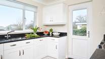 You should find everything you need in the well equipped kitchen.
