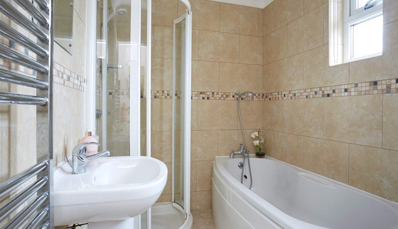 The downstairs bathroom.