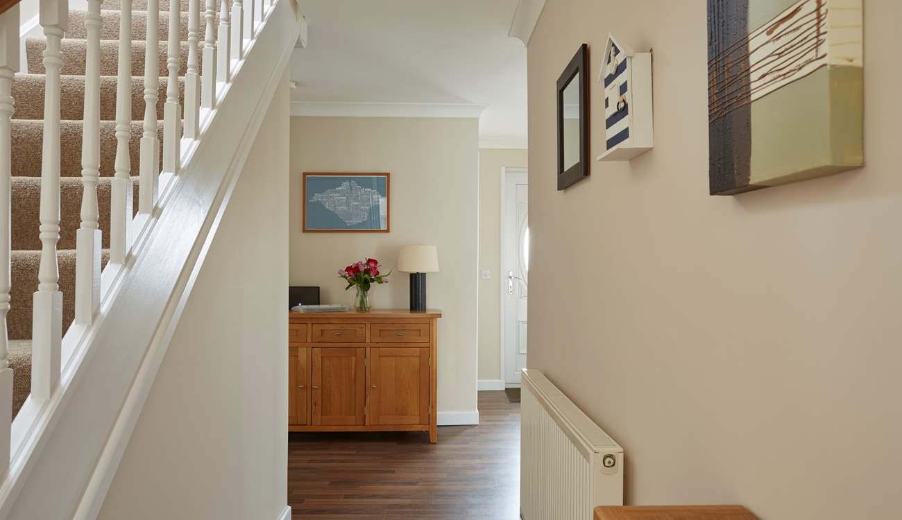 The hallway at Garsdon.