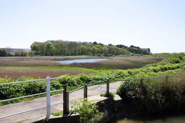 Enjoy miles of beautiful scenery along the nearby footpaths.