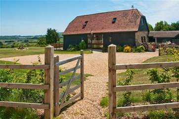 Gateway to Hill Farm Barn
