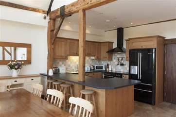 The Kitchen & dining area is open plan which is perfect for entertaining