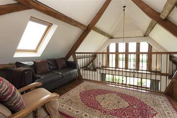 Galleried family room