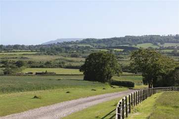 Views towards Brading & Sandown