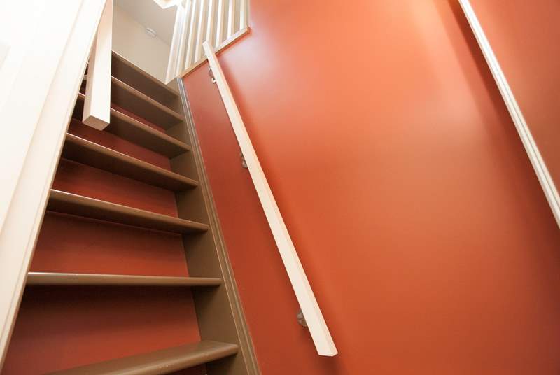Please be aware of the steep stairs that lead up to the twin bedroom in the eaves on the first floor.