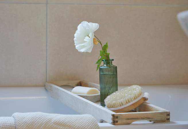 Perfect for a long soak after a busy day.