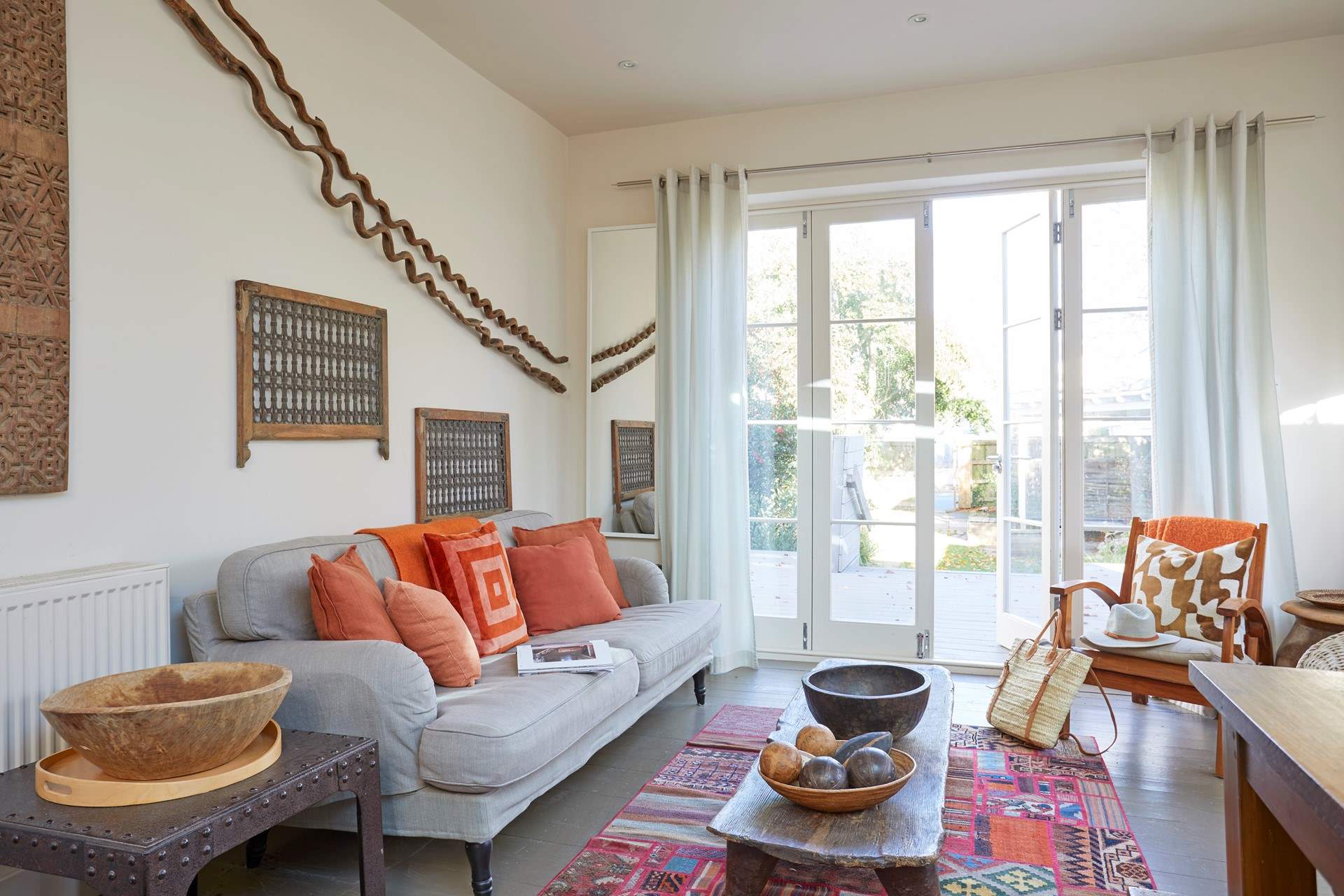 Relax in the evening after your evening stroll along the beach, just a stones throw away.