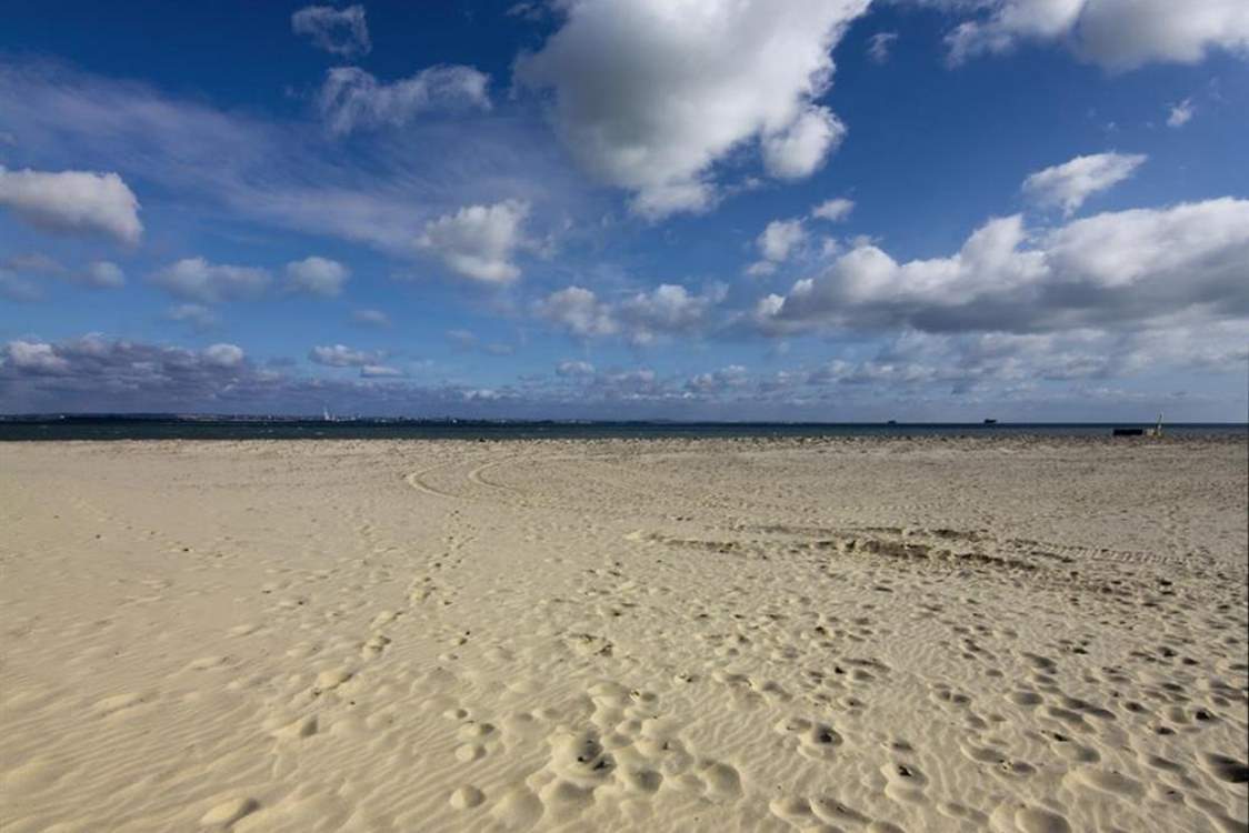 Nearby the sandy Appley Beach.