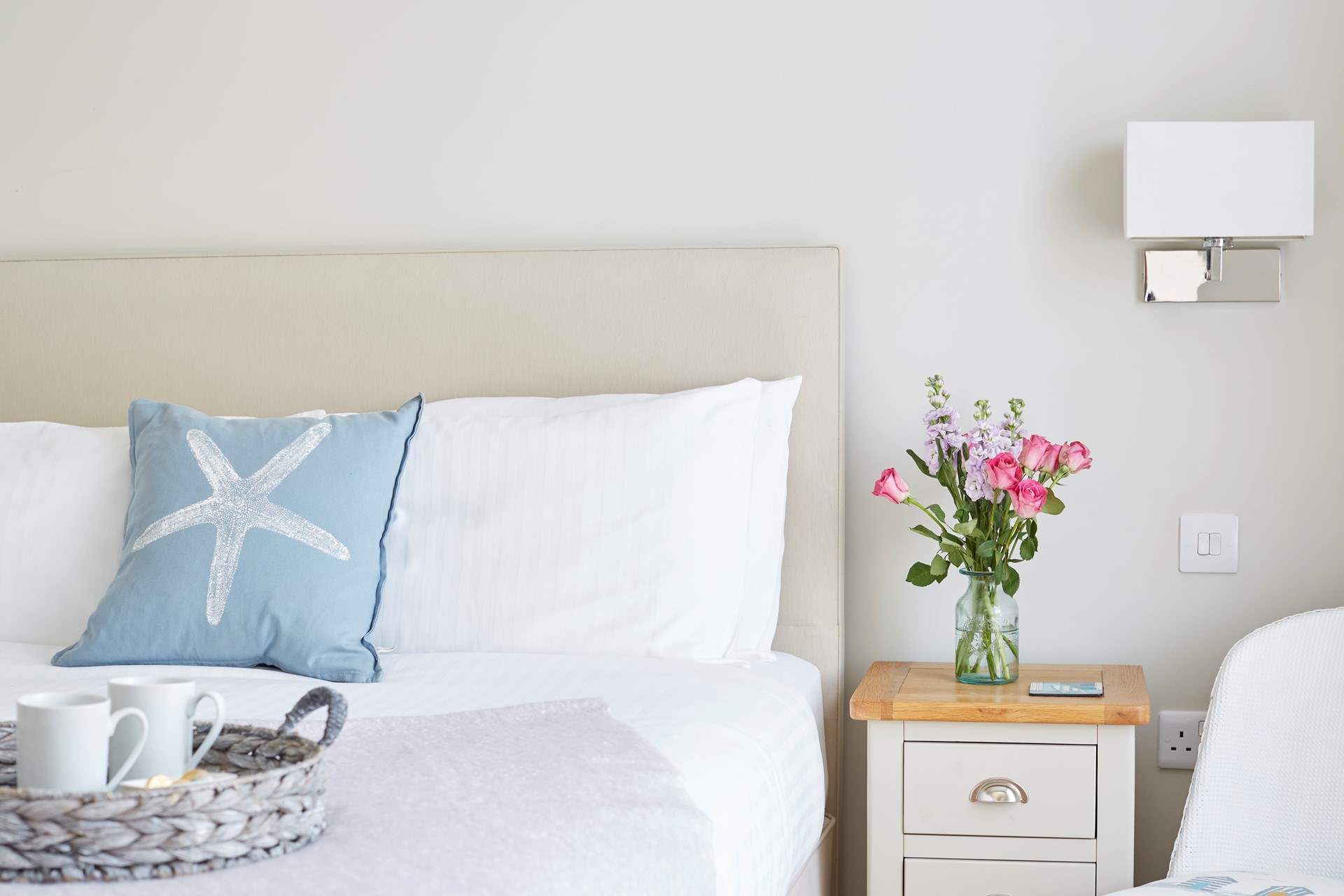 Before you start your day, enjoy a morning cup of coffee.