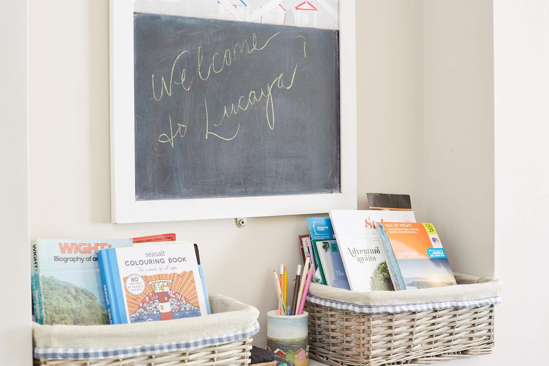 The basket full of information for your days out.
