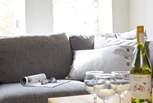 Comfortable soft seating for a cosy evening in. 