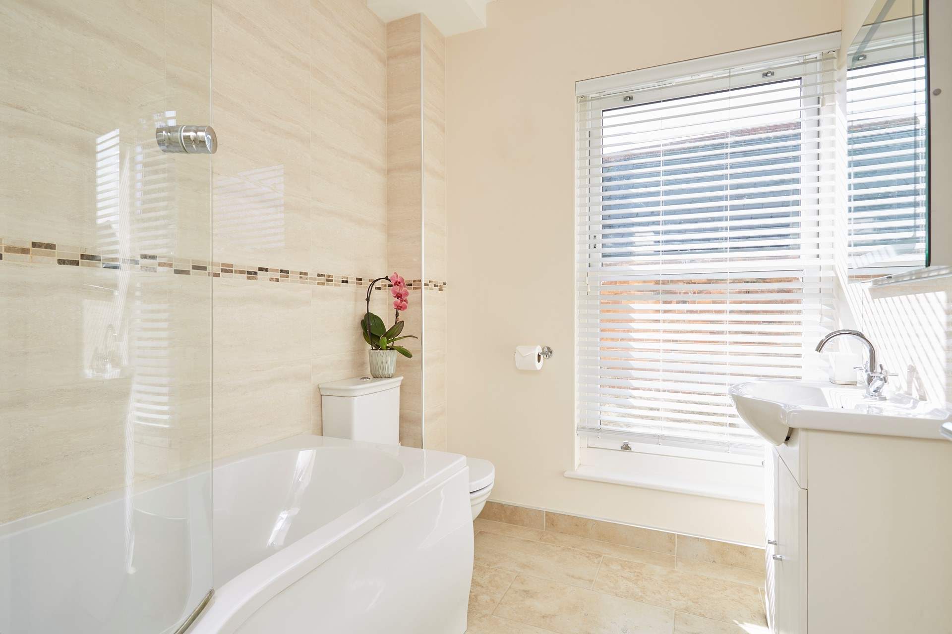 The second floor bathroom.