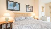The second bedroom on the first floor.