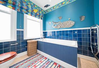 The family bathroom on the first floor. 