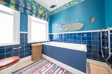 The family bathroom on the first floor.