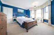 The spacious main bedroom is on the first floor.