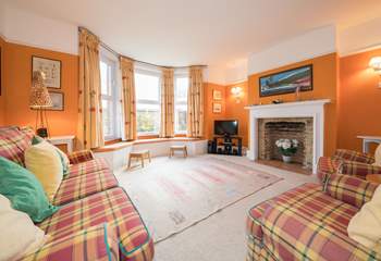 The cosy front sitting-room.