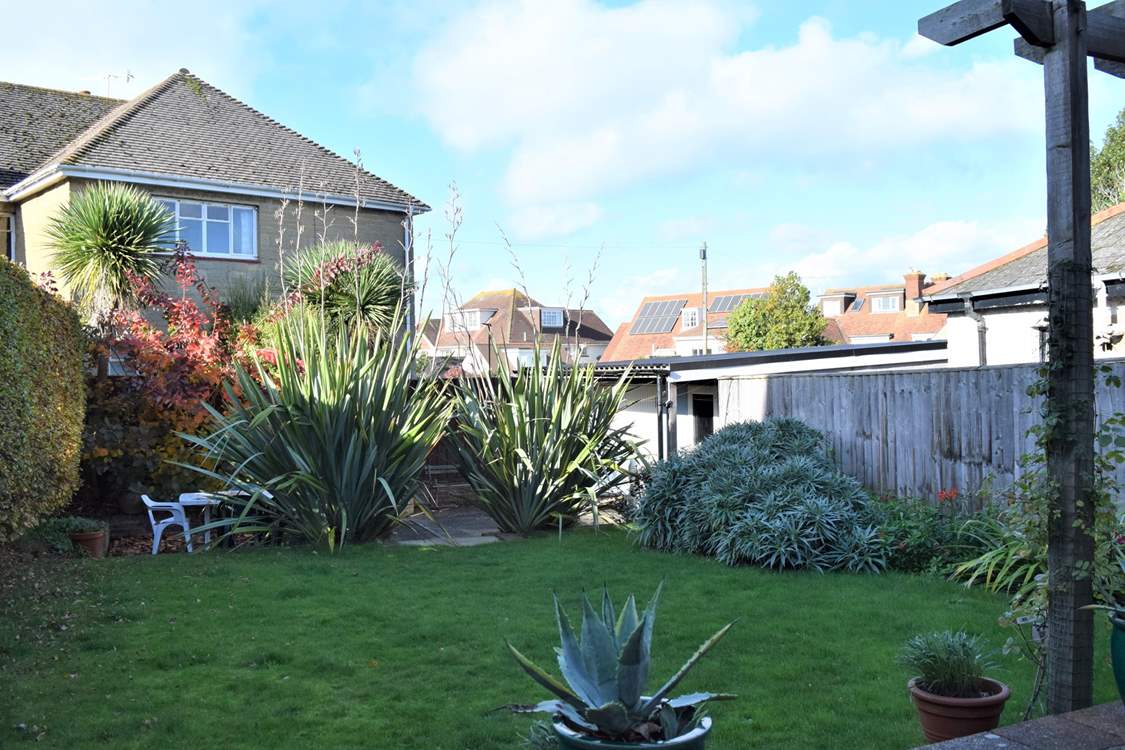 Enjoy your own outside space in the garden.