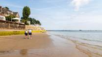 Low tide at Seaview. 