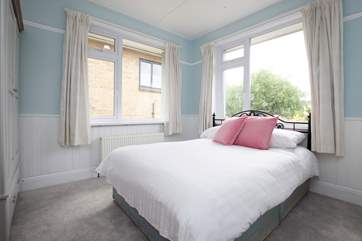 The second double bedroom is dual aspect.