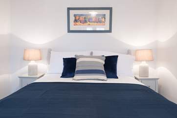 One of the double bedrooms on the first floor