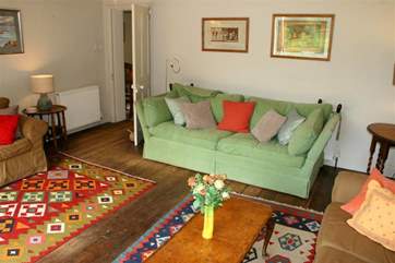 Living area with sofas and soft seating for the whole family