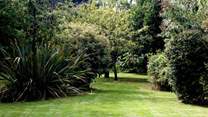 Large enclosed garden, perfect for children