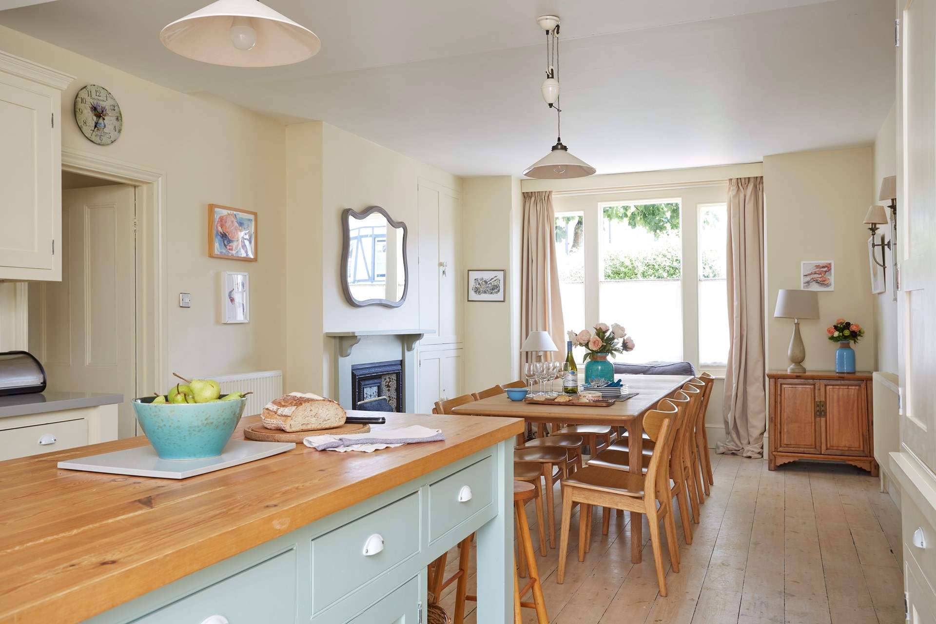 The ideal kitchen to entertain family and friends.