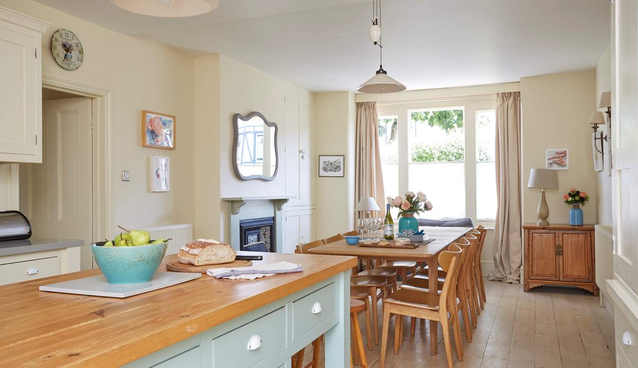 The ideal kitchen to entertain family and friends.