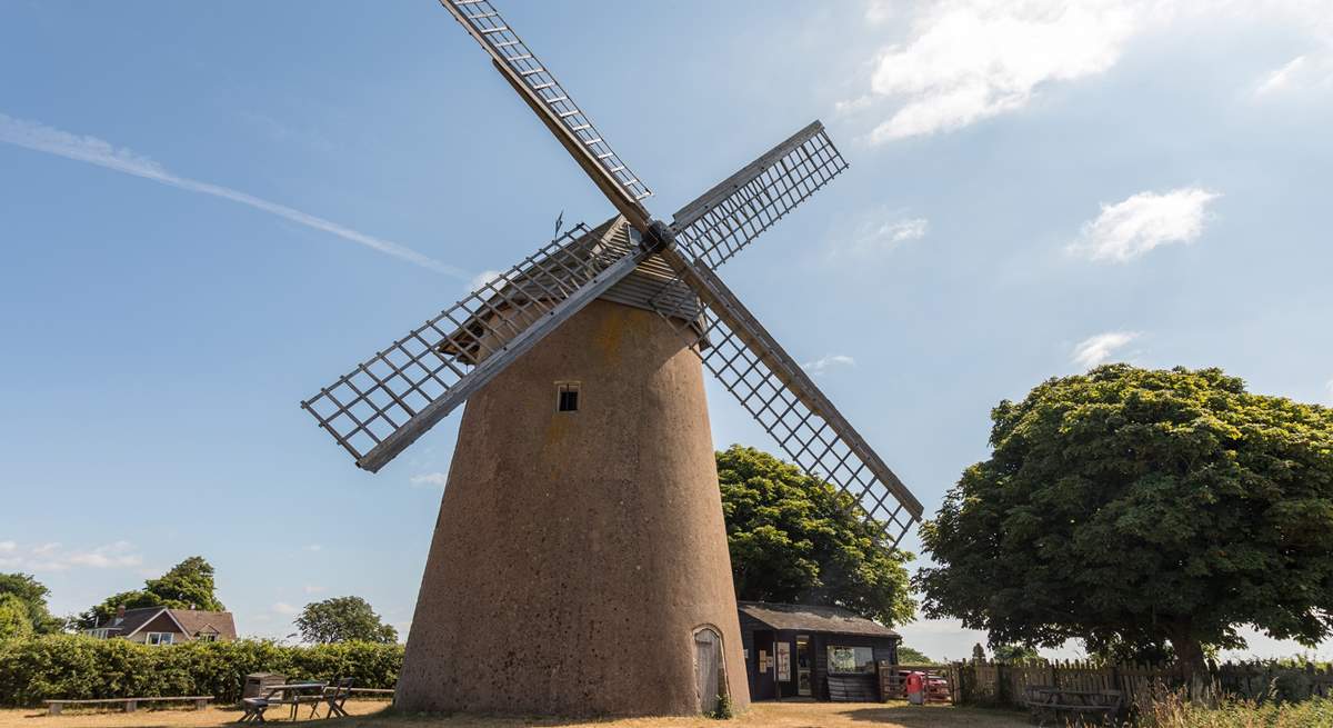 The oldest windmill on the island is located on the outskirts of Bembridge.