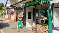 The local farm shop in Bembridge, full of island produce.