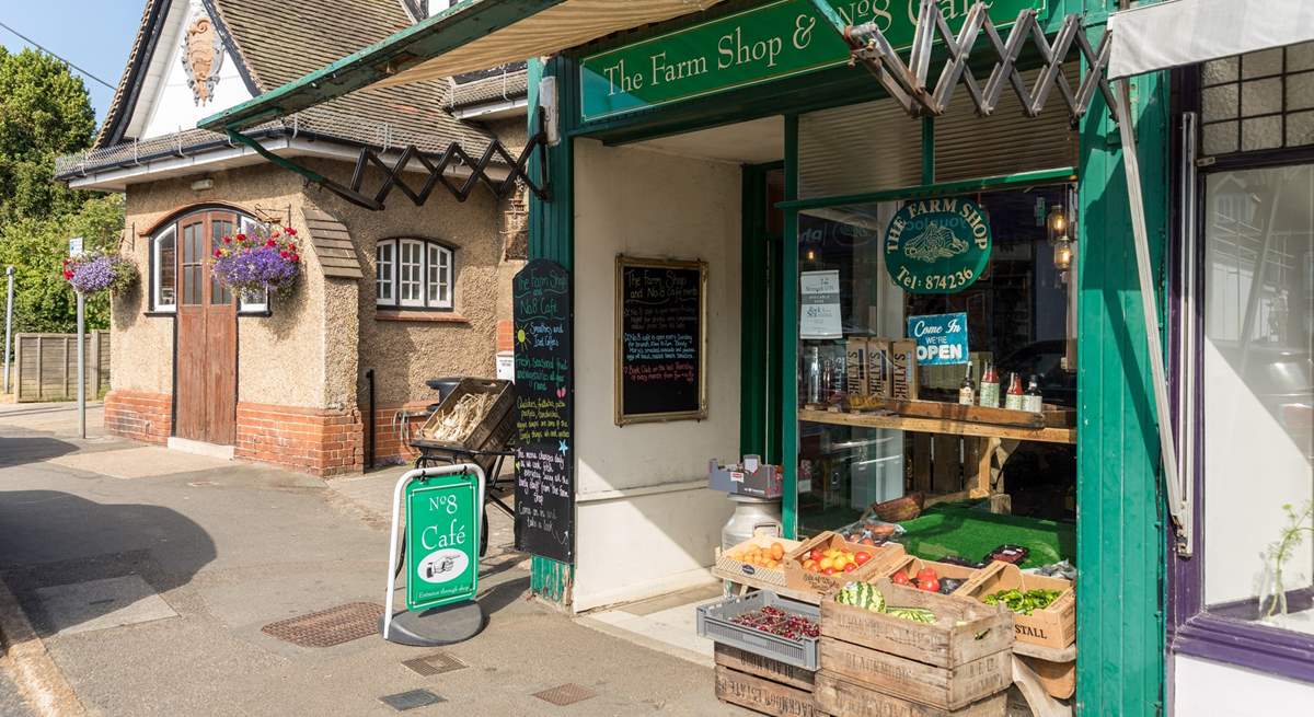 The local farm shop in Bembridge, full of island produce.