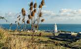 St Catherine's Lighthouse located on the southern tip of the island. - Thumbnail Image