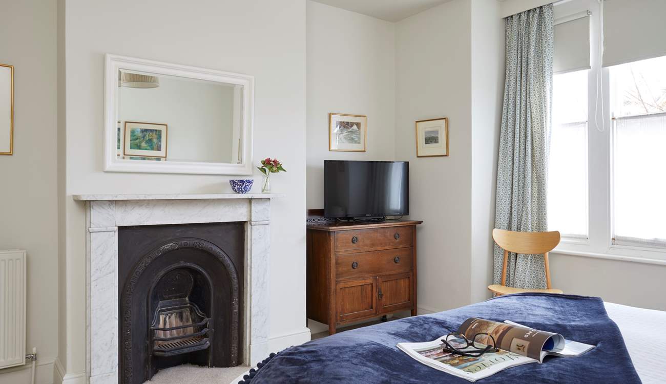 Bedroom 2 is a generous size with large windows facing the front of the property.