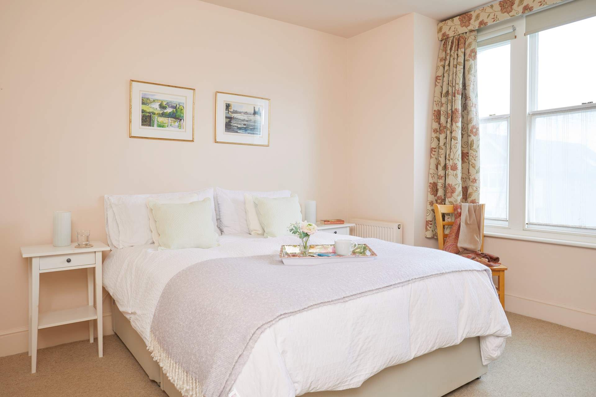 Bedroom 1 with a king-size double bed.