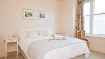 Bedroom 1 with a king-size double bed.