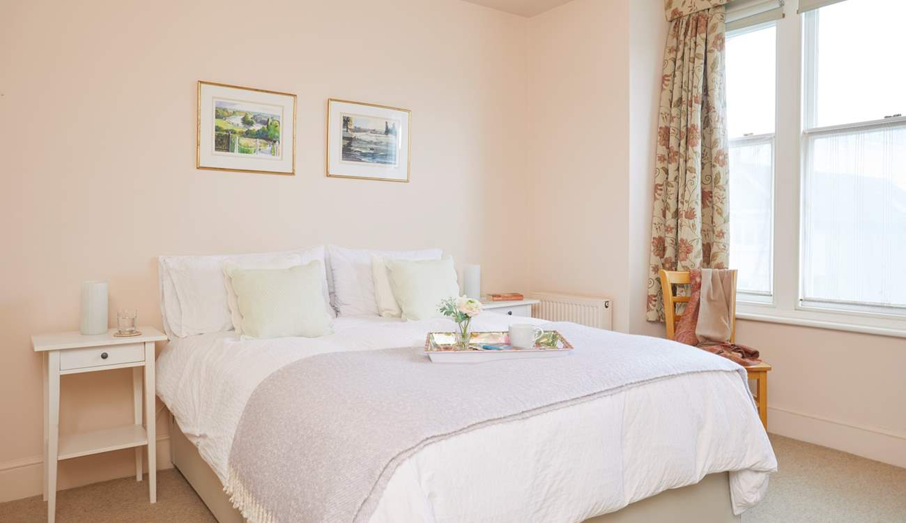 Bedroom 1 with a king-size double bed.