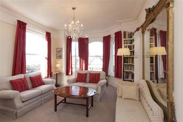 Living-room with Sea views