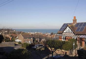 Take in the views of the Solent from the sitting-room.